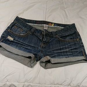 Jean shorts